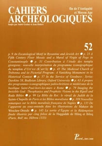 Cahiers archeologiques n.52