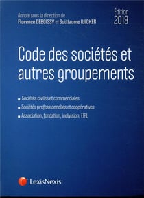 Code des sociétés et autres groupements (édition 2019)