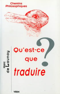 Qu'est-ce que traduire ?