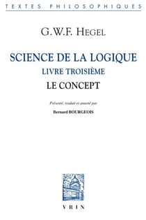 Science de la logique, livre troisième - le concept