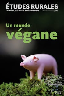 Revue études rurales n.210 : un monde vegan