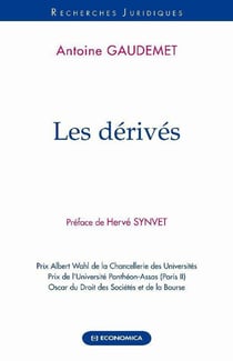 DERIVES : ASPECTS JURIDIQUES (LES)