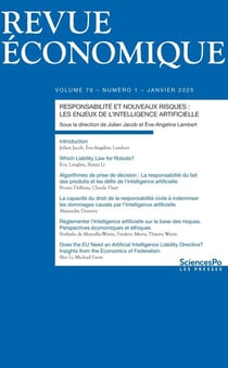 Revue Economique Tome 76/1