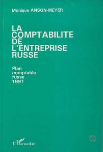 Comptabilité de l'entreprise russe - plan comptable russe 1991