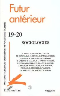 Sociologies - vol19 - n 19-20