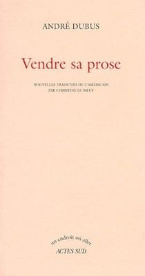 Vendre sa prose