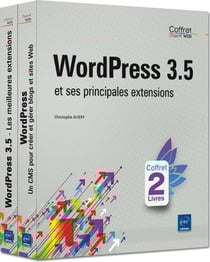 Wordpress 3.5 - Un Coffret De 2 Livres Wordpress 3.5 Et Ses Principales Extensions