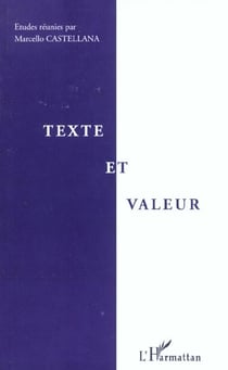 Texte et valeur