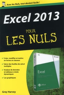 Excel 2013 Poche Pour Les Nuls
