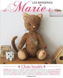Les broderies de Marie & Cie n.17 : chats brodés