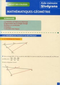 Mathématiques - géométrie (2e édition)