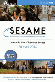Annales sesame 2016 - sujets et corrigés officiels