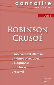 Fiche de lecture robinson crusoé, de daniel defoe - (analyse littéraire de référence et résumé complet)