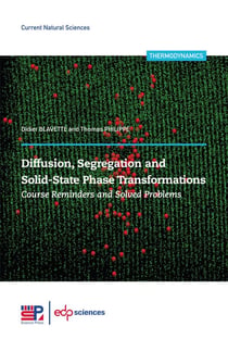 Diffusion, segregation and solid-state phase transformations : course reminders and solved problems
