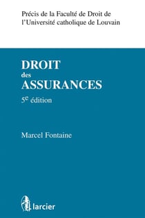 Droit des assurances (5e édition)