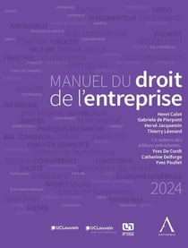 Manuel du droit de l'entreprise (édition 2024)