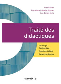 Traité des didactiques : concepts et notions fondamentales