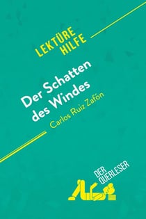Der Schatten des Windes von Carlos Ruiz Zafón (Lektürehilfe) : Detaillierte Zusammenfassung, Personenanalyse und Interpretation