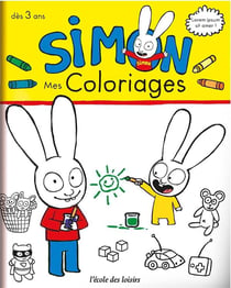 Simon - mon cahier de coloriages
