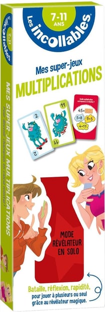 Les Incollables - Mes super jeux - Multiplications