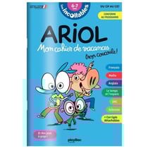 Les incollables : Ariol - Mon cahier de vacances - Du CP au CE1