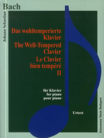 Bach - le clavier bien tempéré II