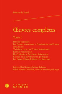 Oeuvres complètes Tome 1 : les erreurs amoureuses - continuation des erreurs amoureuses