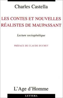Les recits et nouvelles realistes de maupassant