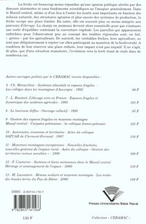 Les Friches dans le Massif central : Mythes et réalités