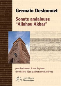 Sonate andalouse allah akbar pour instrument à vent et piano, partitions