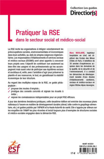 Pratiquer la RSE dans le secteur social et médico-social (2e édition)