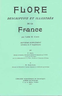 Flore descriptive et illustrée de la france - septième supplément