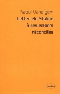Lettre de staline à ses enfants réconciliés
