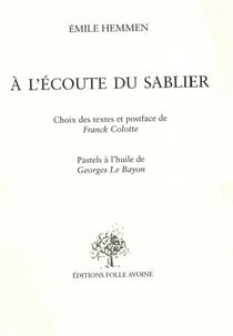 A l'écoute du sablier