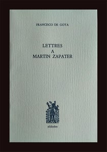Lettres à martin zapater