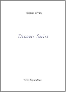 Discrète séries - copie de l'édition de 1993