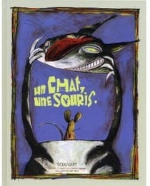 Un chat, une souris.
