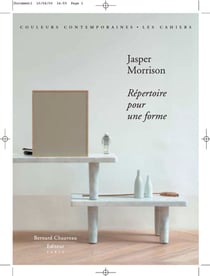 Jasper Morrison - répertoire pour une forme