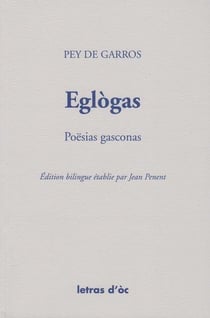 Eglogas poesias gasconas edition bilingue etablie par jean penent
