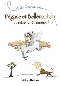 Pégase et bellérophon contre la chimère