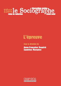 LE SOCIOGRAPHE Hors-Série n.12 : l'épreuve