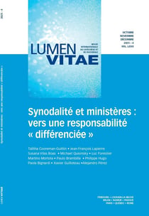 Revue lumen vitae n.4 : Synodalité et ministères : Vers une responsabilité "différenciée" (édition 2025)