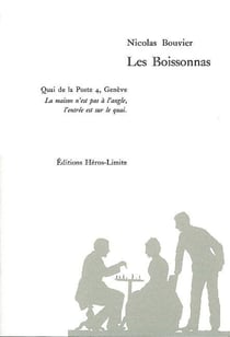 Les Boissonnas - quai de la poste 4, Genève - la maison n'est pas à l'angle - l'entrée est sur le quai