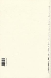 L'absence de livre - Gary Hill et Maurice Blanchot - écriture, vidéo