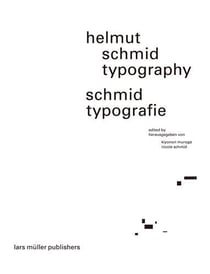 Helmut Schmid typography