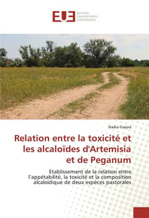 Relation entre la toxicite et les alcaloides d'artemisia et de peganum