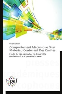 Comportement mécanique d'un materiau contenant des cavites