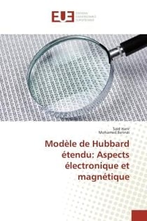 Modele de Hubbard etendu: Aspects electronique et magnetique