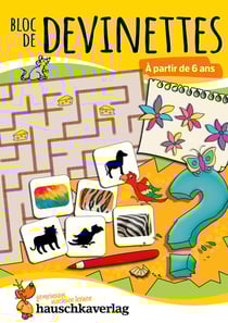 Bloc de casse-têtes et livre activite 6 ans : Des énigmes colorées pour la maternelle : Cahier activite 5 ans labyrinthe, sudoku, etc pour stimuler la concentration et la pensée logique