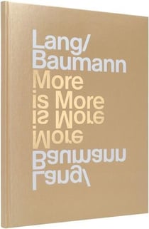 Lang/baumann more is more /anglais